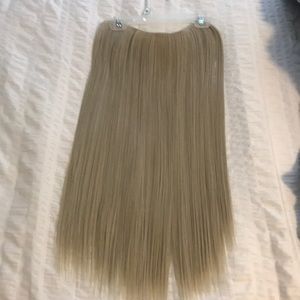 Platinum Blonde Belle Hair Halo Hair Piece